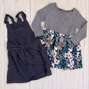 3/$15🌟 Carter’s 2 pack dresses size 18M